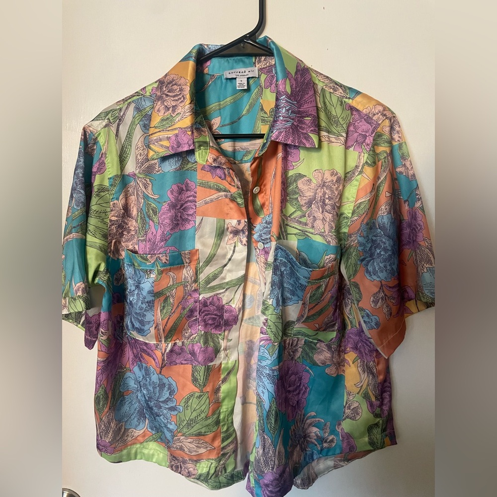 Current Air Multicolor Floral pants and shorts set